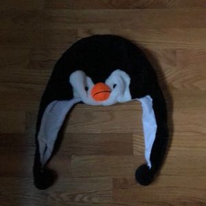Warm penguin hat